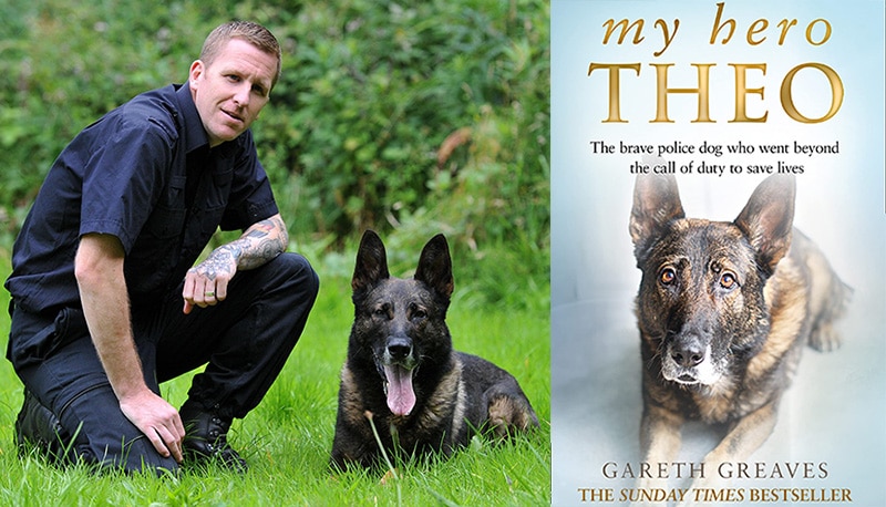 Hero police dog Theo